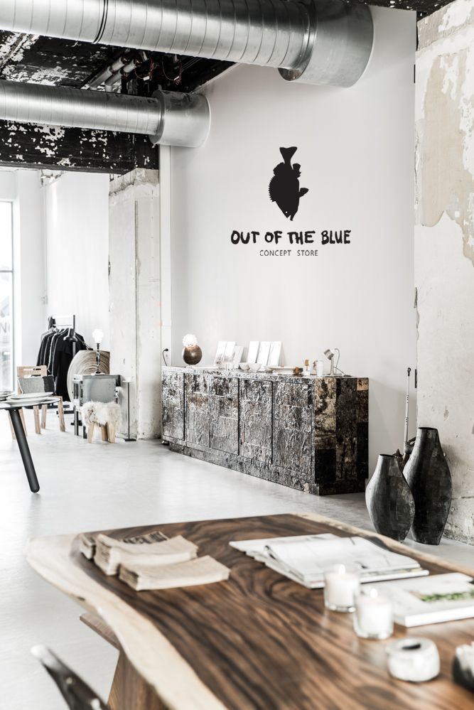 Out of the Blue, Concept Store