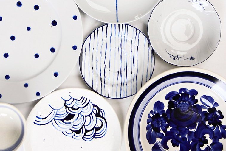 Regalo di natale fai da te, ceramiche dipinte