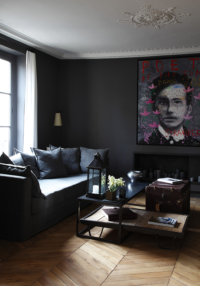 David Gaillard in grigio