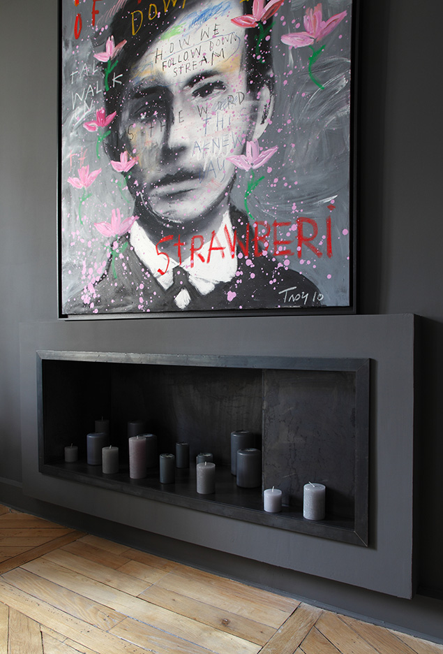 David Gaillard in grigio