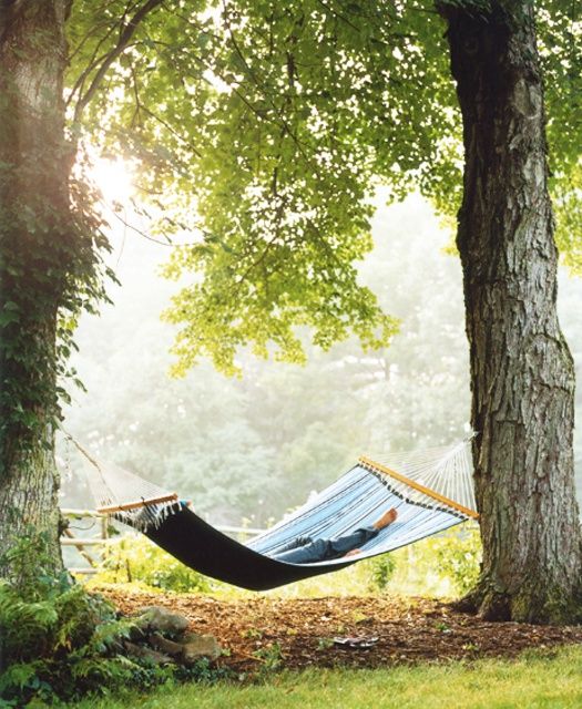 Un po' di relax sotto al cielo estivo
