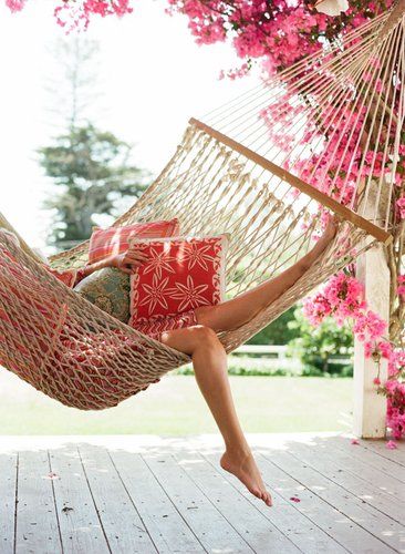 Un po' di relax sotto al cielo estivo