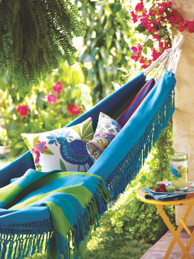 Un po' di relax sotto al cielo estivo