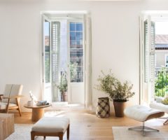 Ispirazione nordica per un appartamento a Madrid