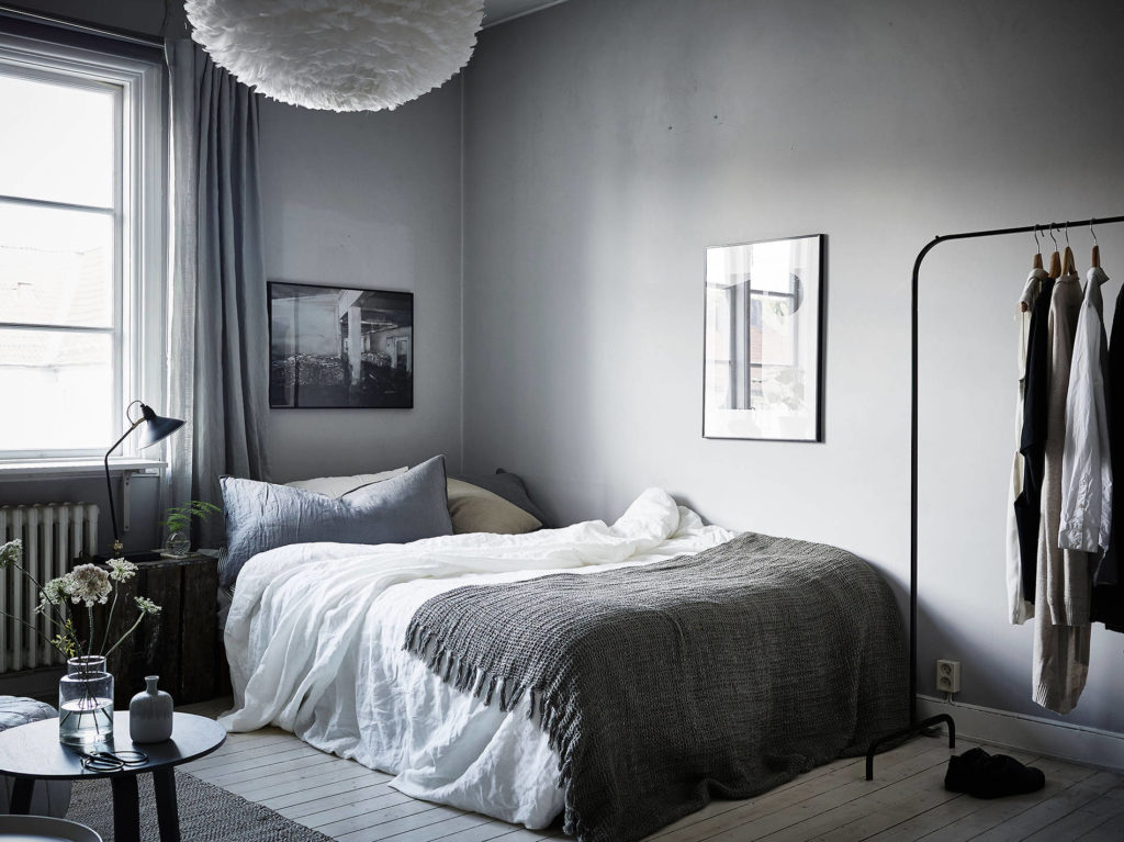 40 mq di charme in grigio