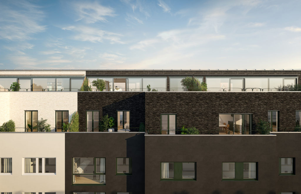 Casa con terrazzo