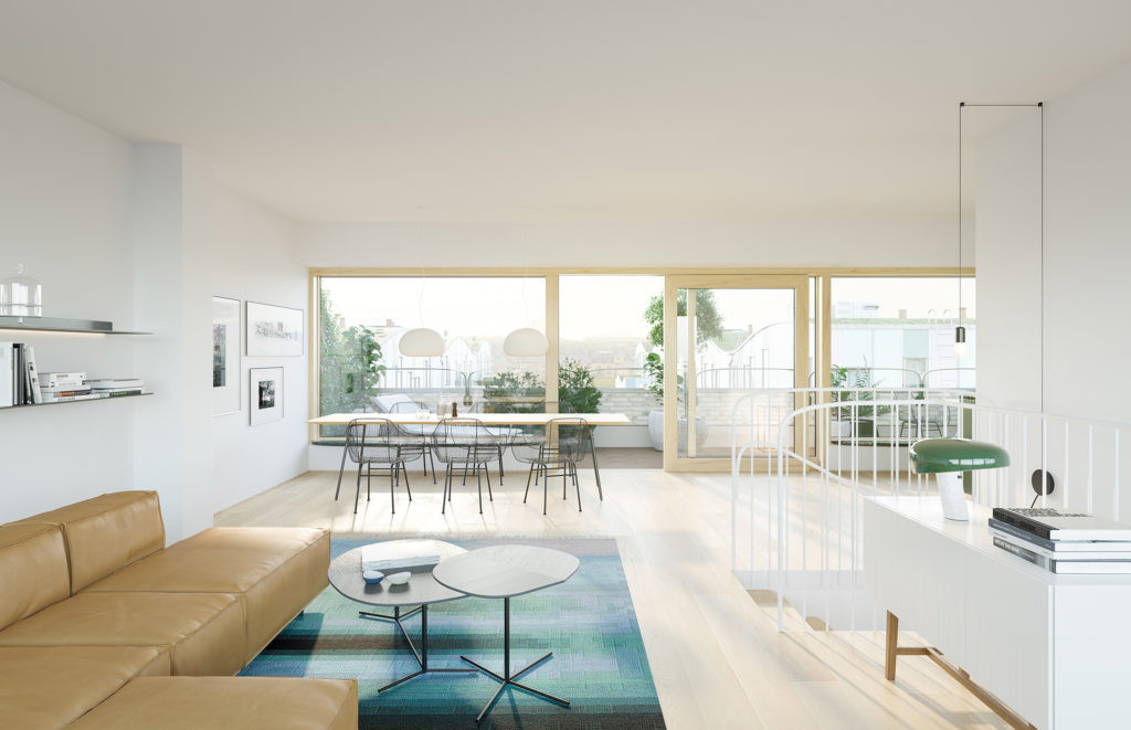 Casa con terrazzo