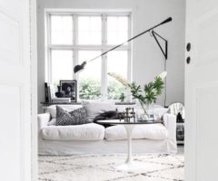 Total white per un interno svedese