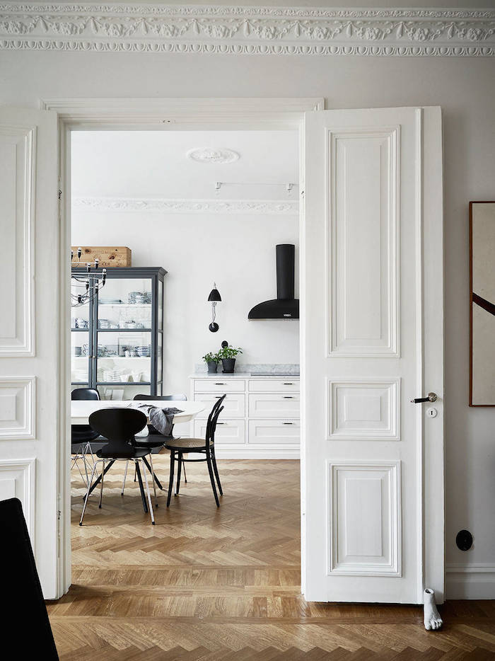 Grande stile per un appartamento svedese