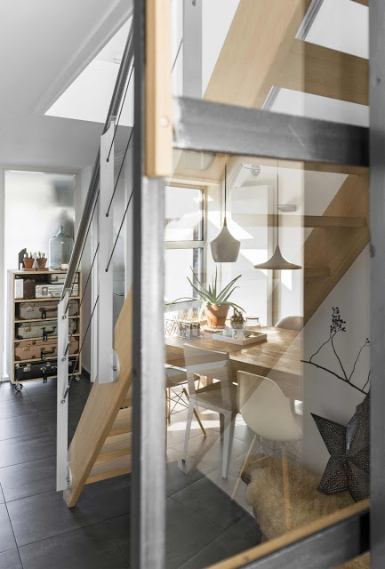 Una casa olandese in grigio