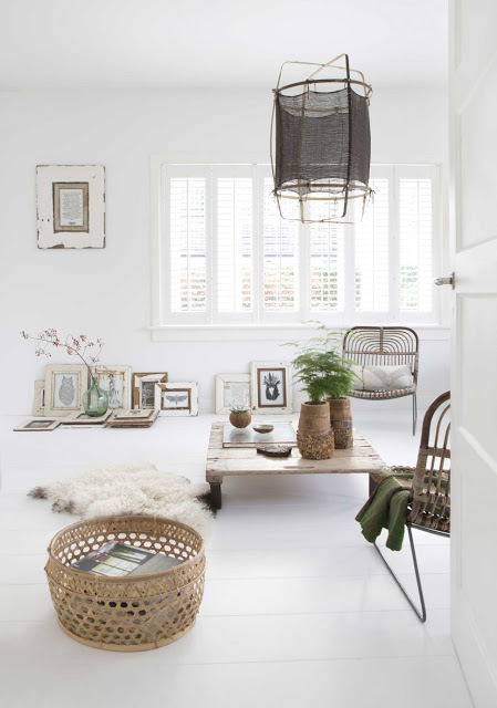 Interno olandese in total white