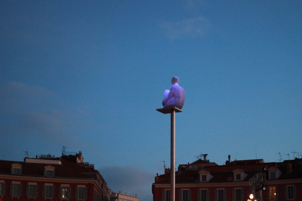 "Conversation a Nice" by Jaume Plensa