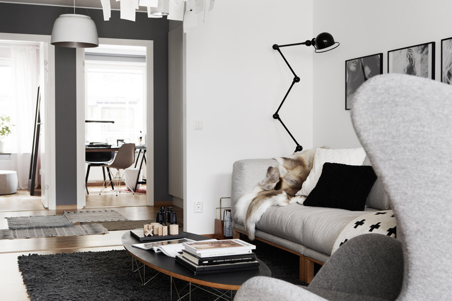 Nordic style in black&white
