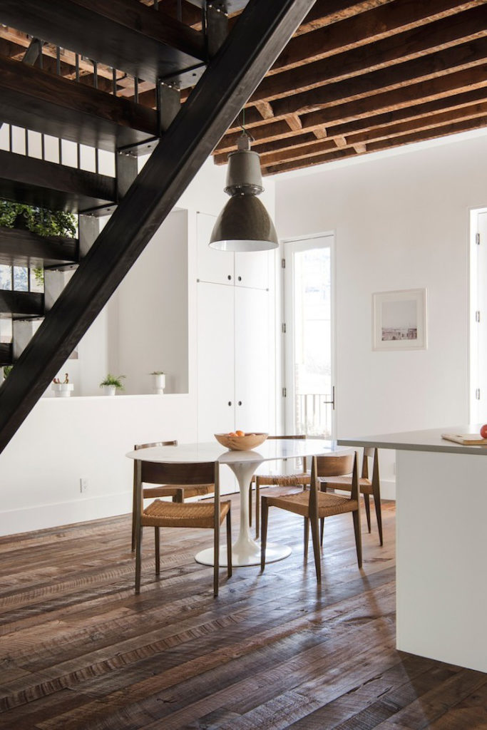 Stile industriale per una casa newyorkese