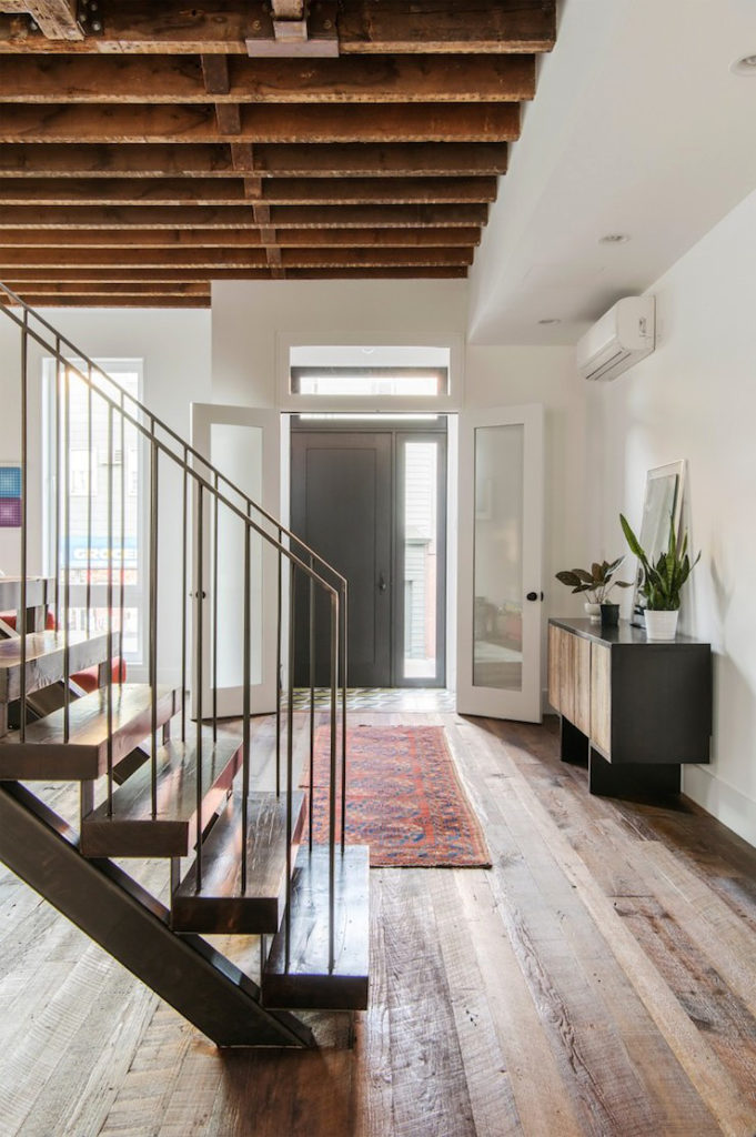 Stile industriale per una casa newyorkese