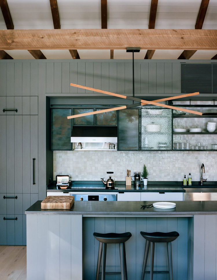 flights-of-fancy-new-york-hudson-valley-retreat-kitchen-custom-stickbulb-led-lamp-concrete-get-real-surfaces-island-countertop-wood-beams-vallhalla-wood-preservatives-stain