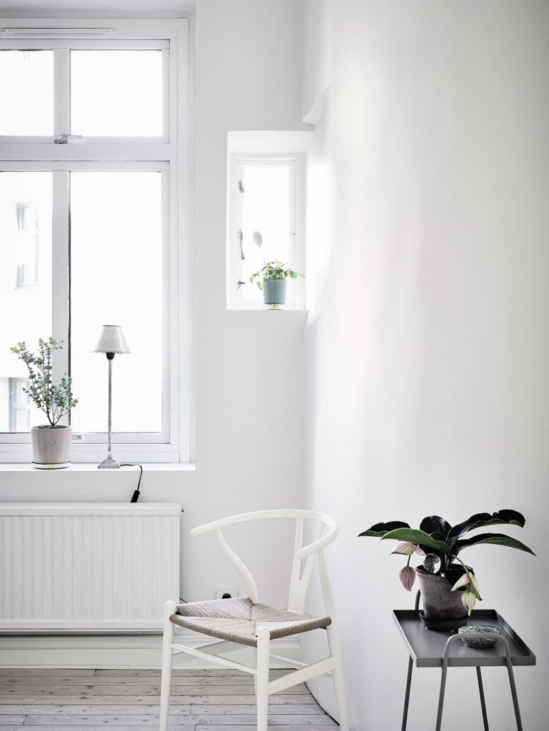 Una casa svedese dal look monocromatico casa in total white 5