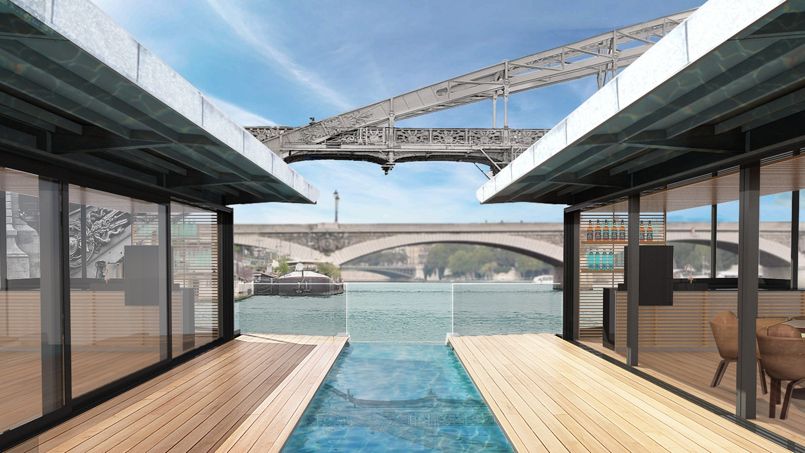 Off Seine, il primo Hotel galleggiante di Parigi Off Seine Hotel