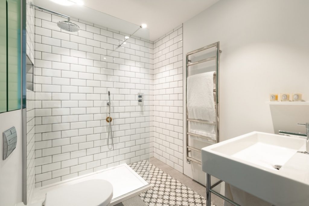 loft in ex fabbrica bagno
