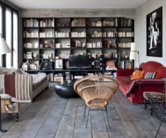 Un loft pargino con vista sulla città