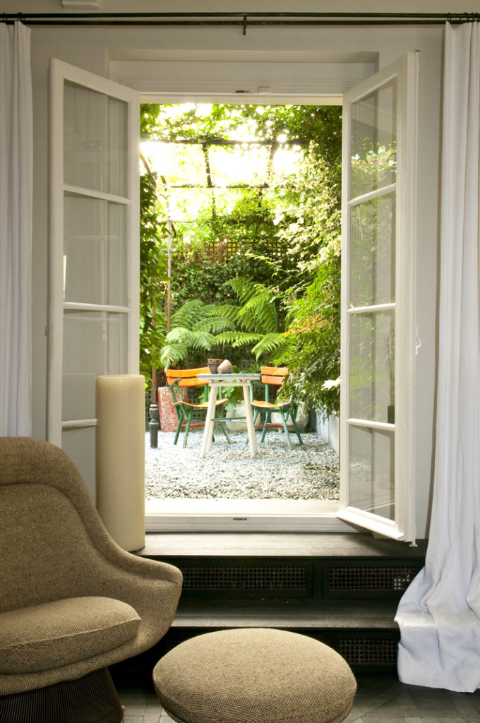 3 Appartamento parigino con giardino