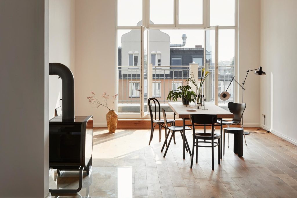 Interno berlinese con terrazza 1