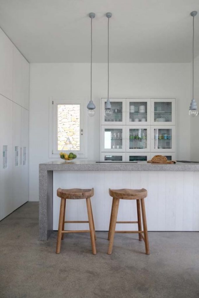 Una casa da sogno a Syros cucina