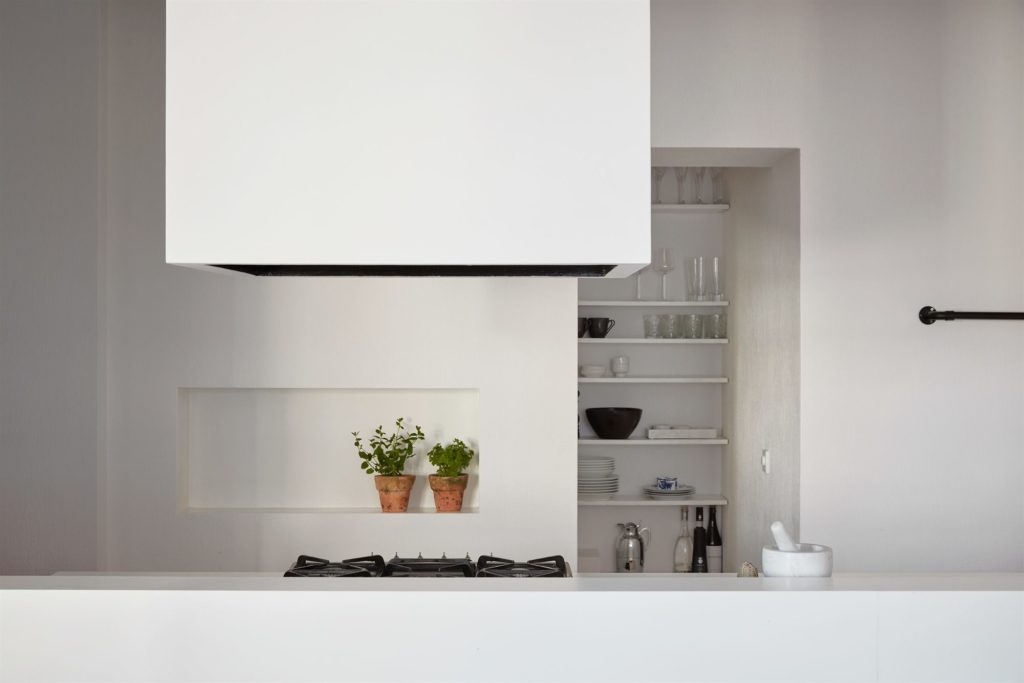 interno svedese con cucina