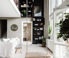 Un’altalena nel living