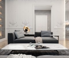 Mix di stili per un appartamento parigino