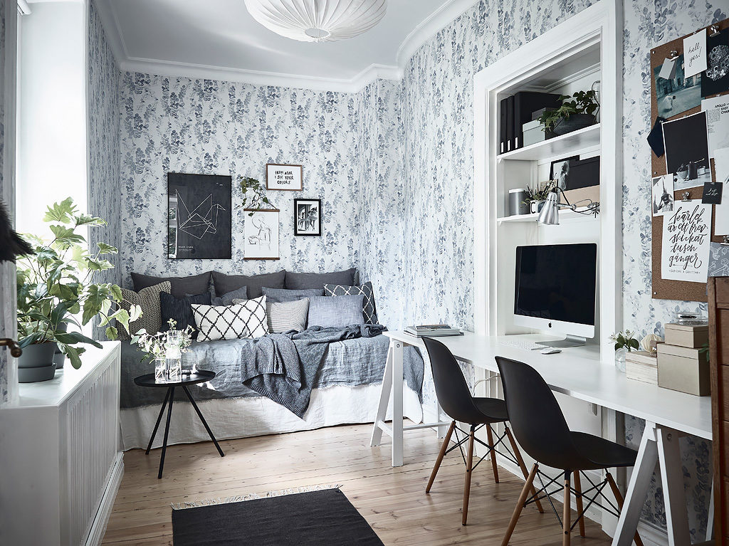 7 colori pastello per un interno svedese