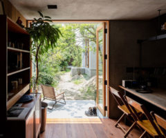Sogno minimalista: la casa di Shiga, pensata per un fotografo