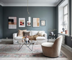 Interior Inspiration: look romantico per una casa di una delicata nuance di blu