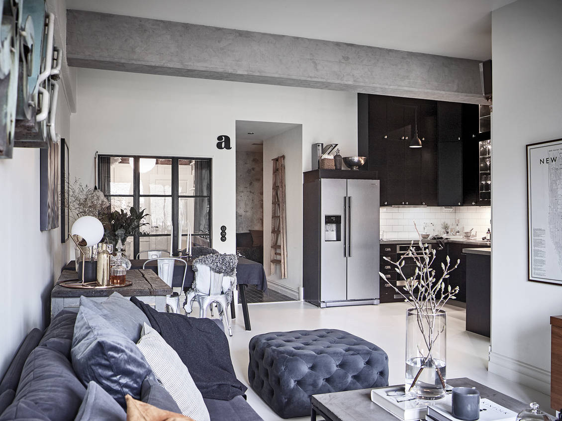 67 mq con Ispirazione loft inthemoodfordesign