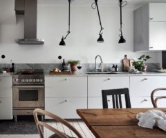 Interior Inspiration: come utilizzare l’iconica Lampe Gras per illuminare la cucina