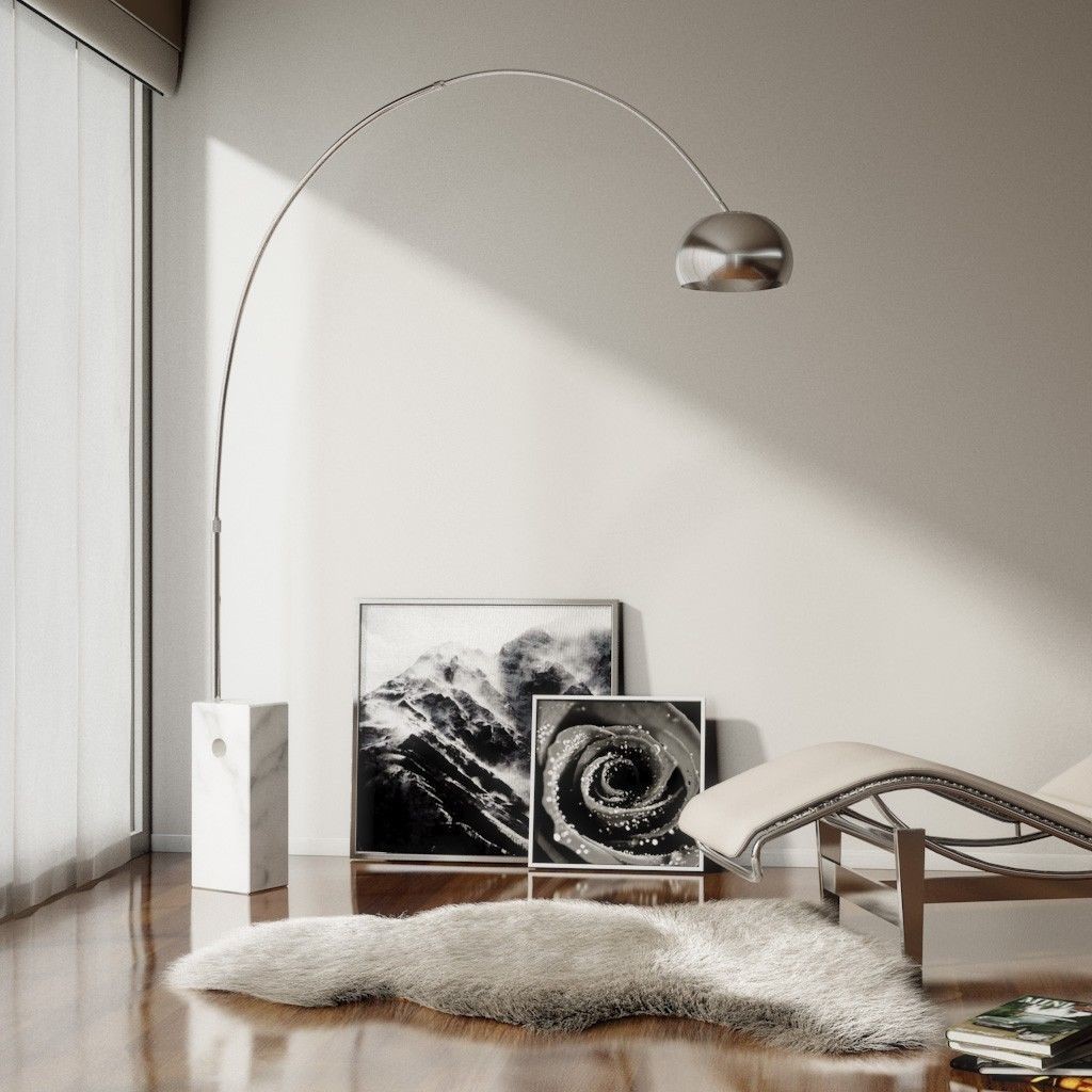 lampada-ad-arco-base-marmo