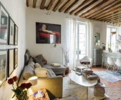 Airbnb series: stile shabby chic per un piccolo appartamento parigino