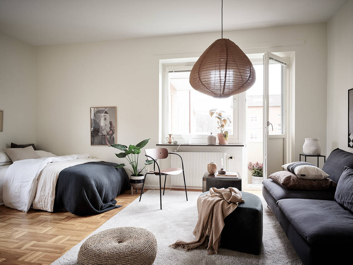 Monolocale in grigio 1
