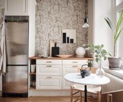 Spotlight on colors: un appartamento declinato in verde salvia e palette neutra