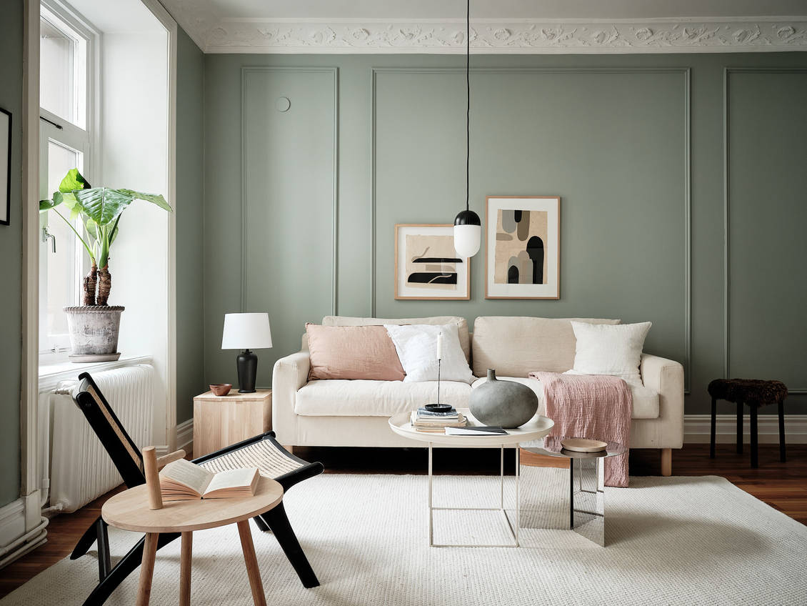 Spotlight on colors: un appartamento declinato in verde salvia e palette  neutra - In the mood for design