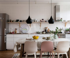 Spotlight on color: una casa di famiglia colorata e accogliente (per gli amanti del rosa)