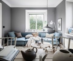 Tiny&cozy: ottimizzare lo spazio del soggiorno con un grande divano