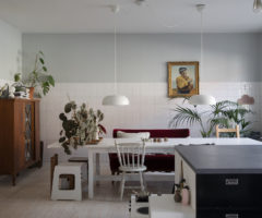 Interior inspiration: mobili vintage e tante piante per uno stile nordico