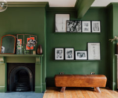 Spotlight on colors: una townhouse di famiglia colorata e accogliente