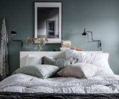 Una selezione di colori per una camera da letto rilassante e trendy
