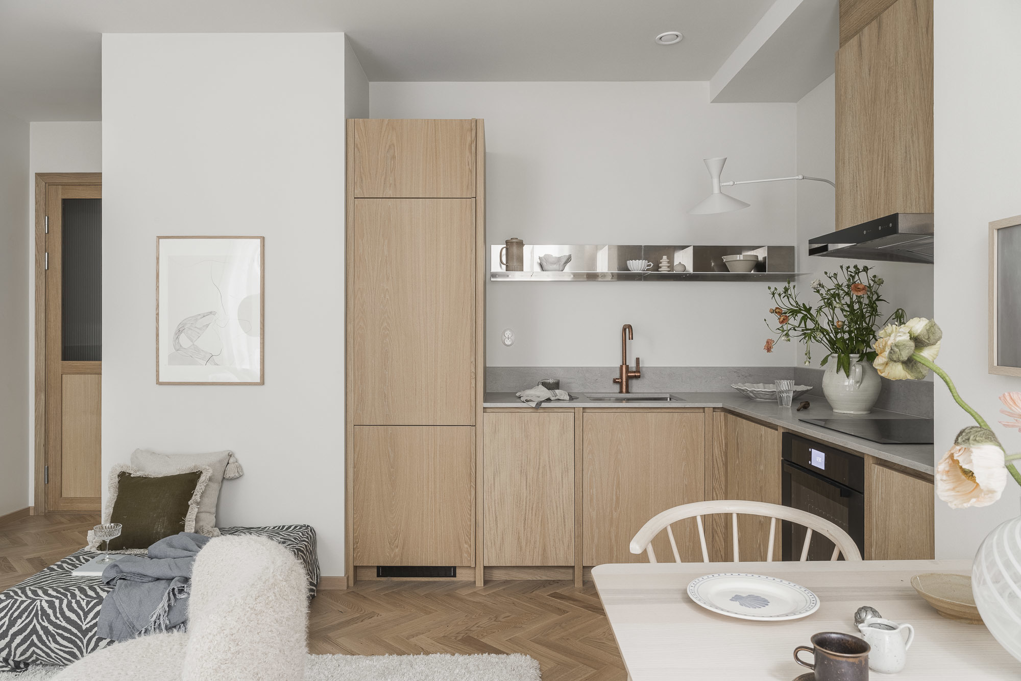 Bilocale con cucina 11