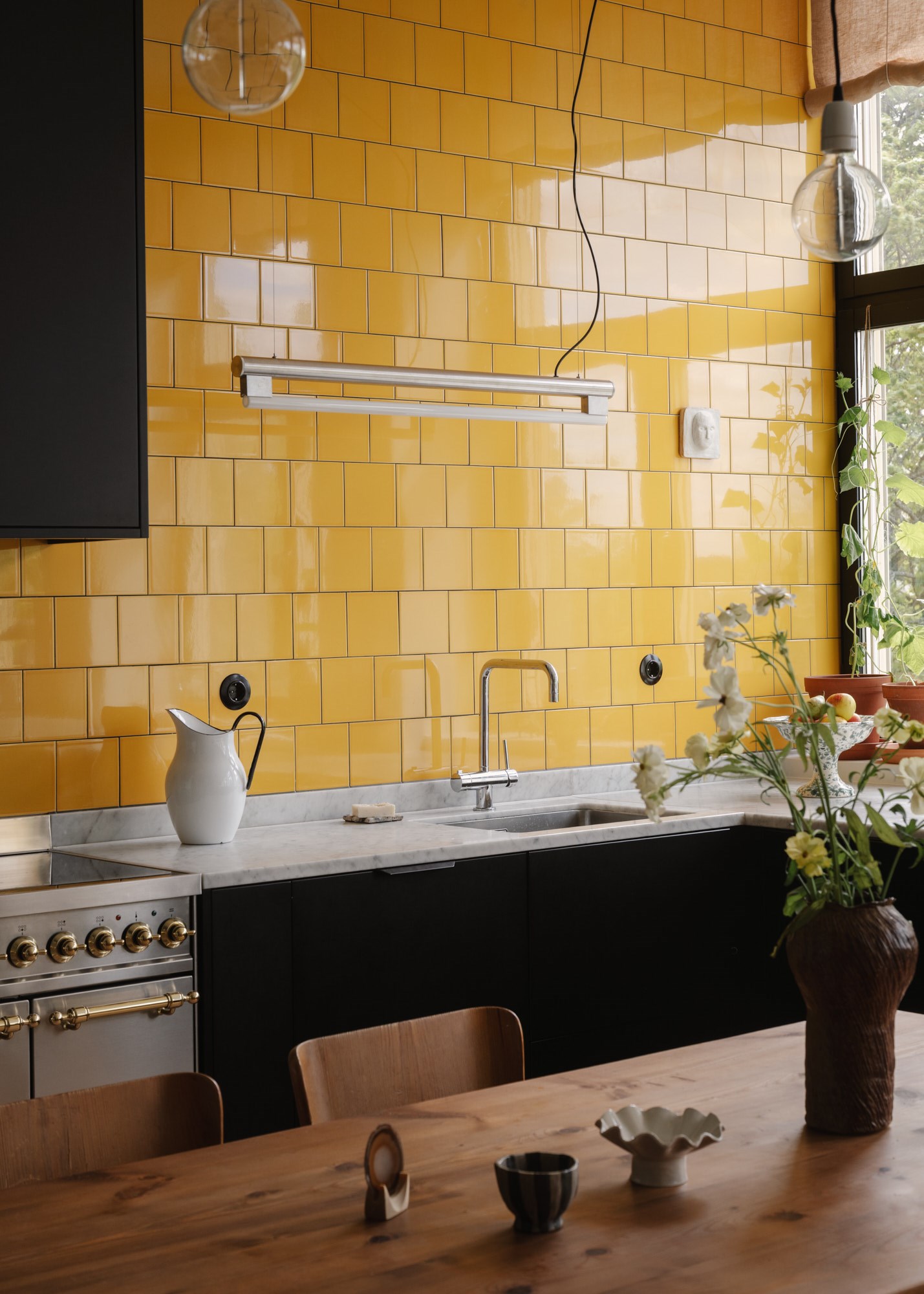 una cucina dai colori inediti 4