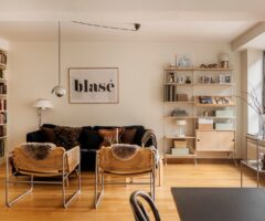 Un loft con vista mare e interessanti spazi comuni