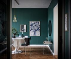 Un bilocale dove il verde cambia il ritmo della casa