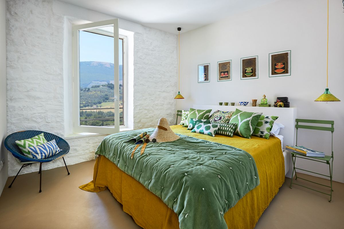 Gens Flavia, Spello - stanza da letto